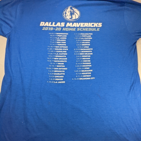 DALLAS Mavericks**"Pre-Covid Home Games roster that were cancelled**XL - Picture 7 of 13